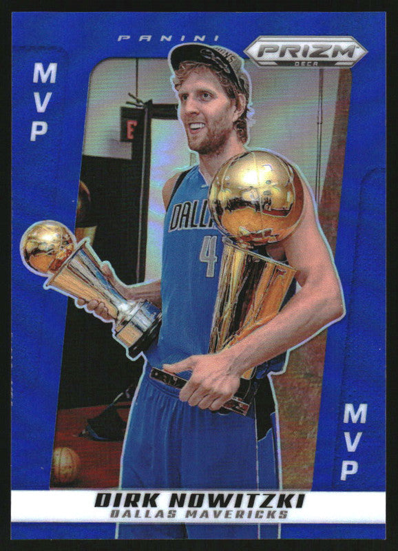 2024-25 Panini Prizm Deca — MVP Award Winners — Dirk Nowitzki #298 — Blue Prizm /149 實物相