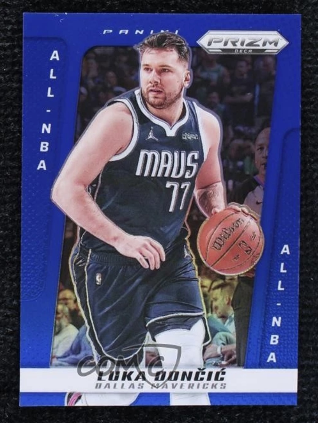 2024-25 Panini Prizm Deca — All-NBA — Luka Doncic #272 — Blue Prizm /149 實物相