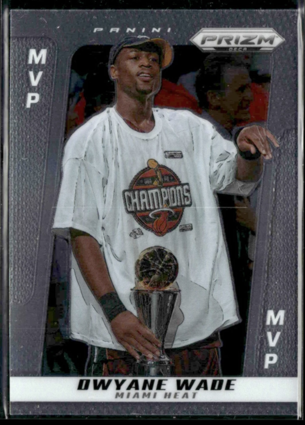 2024-25 Panini Prizm Deca — MVP Award Winners — Dwyane Wade #299 — Silver Prizm Unnumbered 實物相