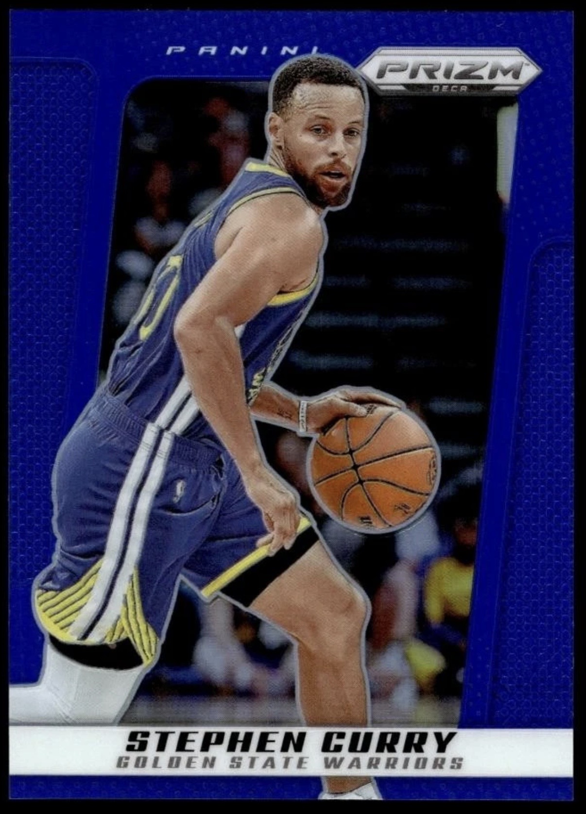 2024-25 Panini Prizm Deca — Base — Stephen Curry #89 — Blue Prizm /149 實物相