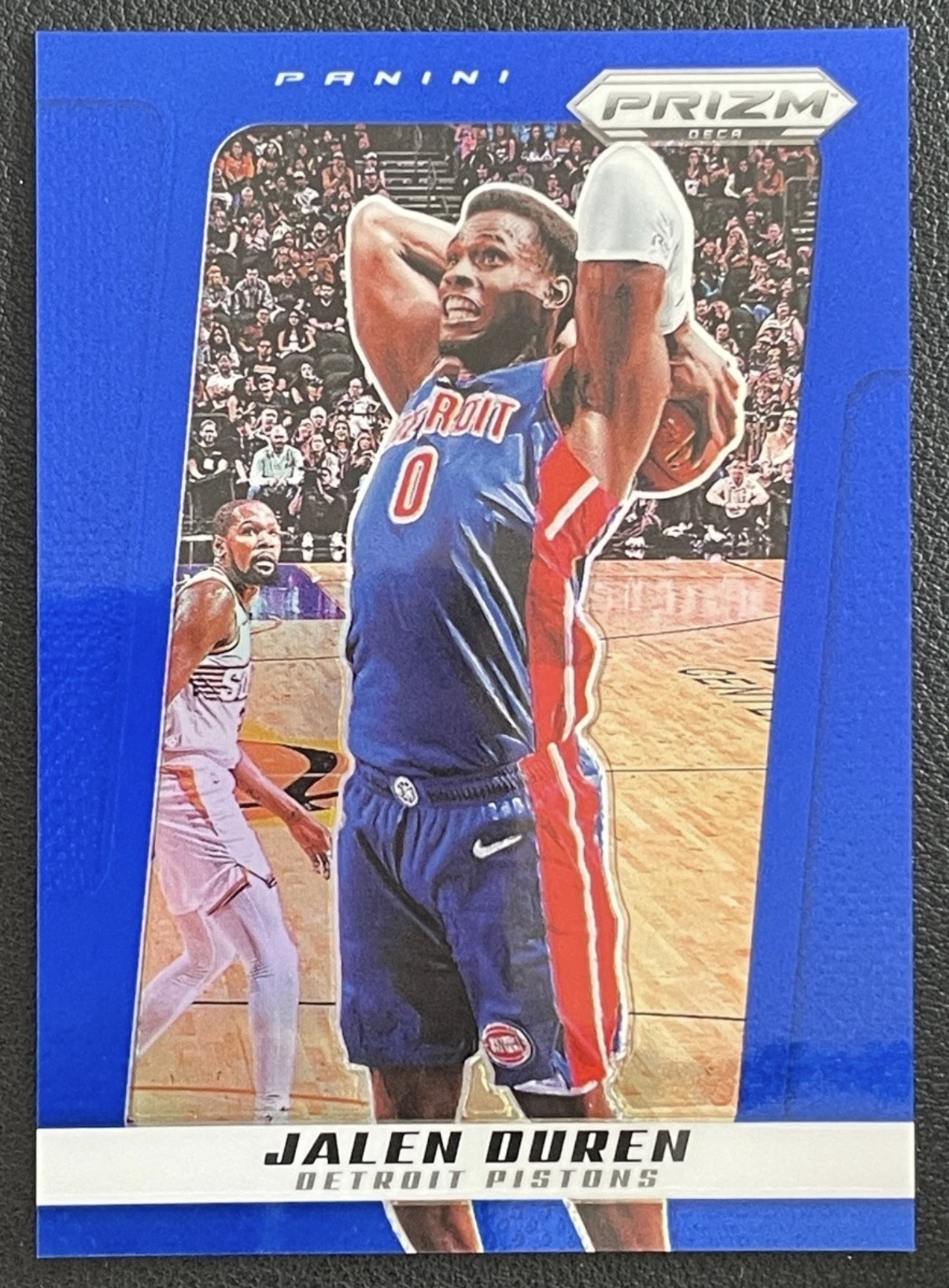 2024-25 Panini Prizm Deca — Base — Jalen Duren #140 — Blue Prizm /149 實物相